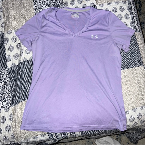 Under Armour Semi-fit Workout Top - Picture 1 of 6